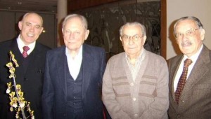 Levi, Bóris Schnaidermann, Antônio Lázaro de Almeida Prado e Fábio Lucas