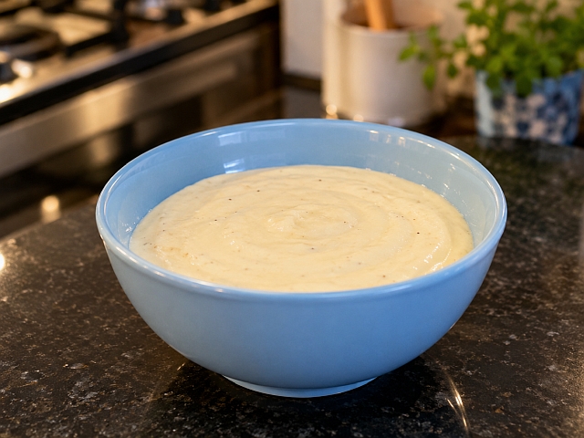 Molho Béchamel para gratinar com molho branco